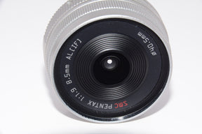 【外観特上級】PENTAX 単焦点レンズ 01 STANDARD PRIME Qマウント 22067 シルバー