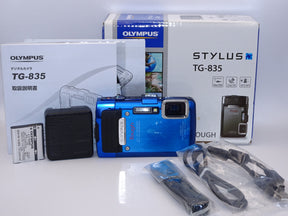 【外観特上級】OLYMPUS デジタルカメラ STYLUS TG-835 Tough ブルー