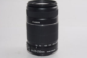 【外観特上級】Canon 望遠ズームレンズ EF-S55-250mm F4-5.6 IS II