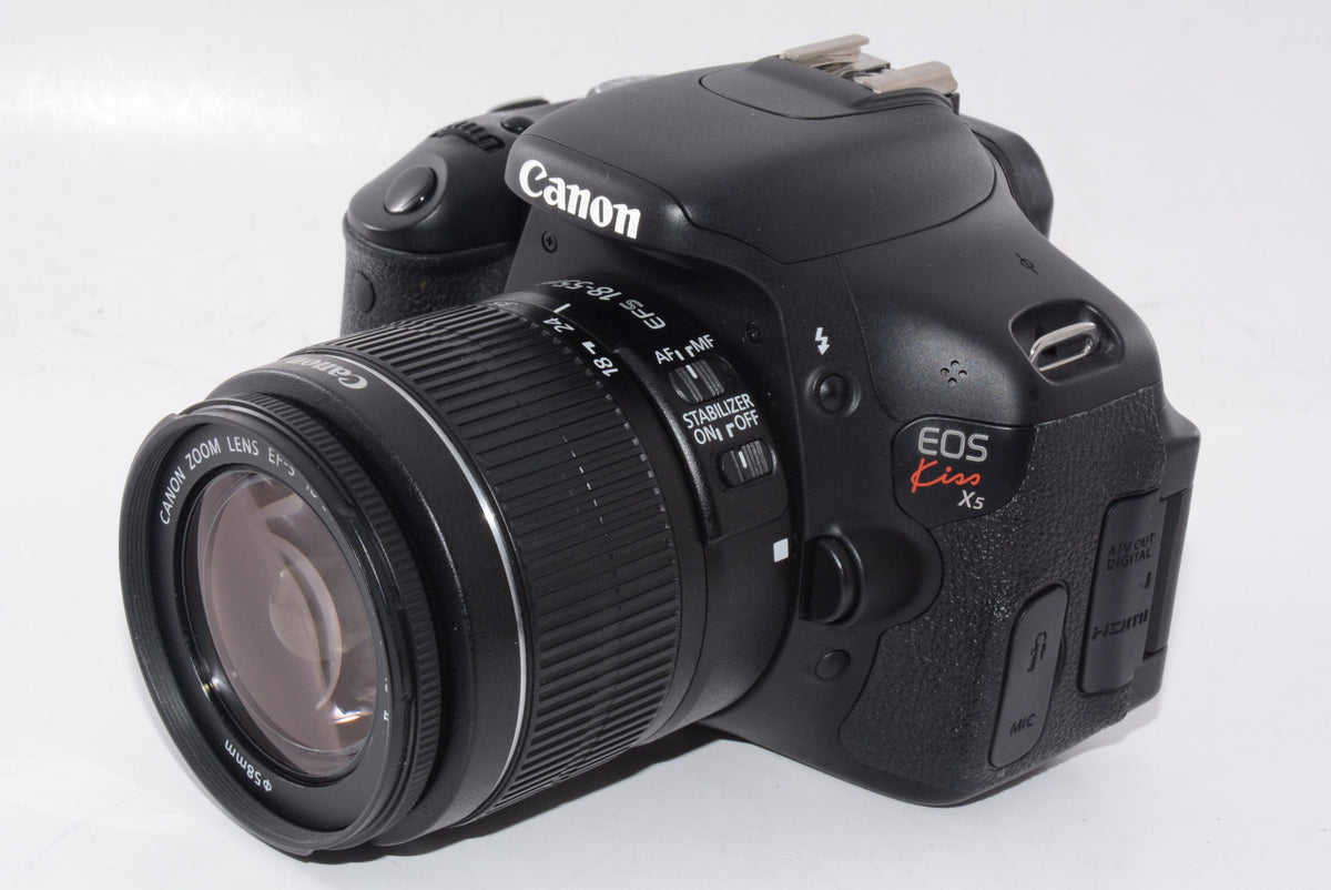 【外観特上級】Canon デジタル一眼レフカメラ EOS Kiss X5 レンズキット