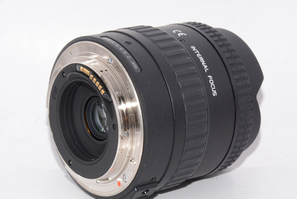 【外観並級】Tokina 魚眼ズームレンズ AT-X 107 DX Fisheye 10-17mm F3.5-4.5 キヤノン用