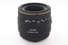 【外観特上級】SIGMA 単焦点マクロレンズ MACRO 50mm F2.8 EX DG ニコン用 フルサイズ対応