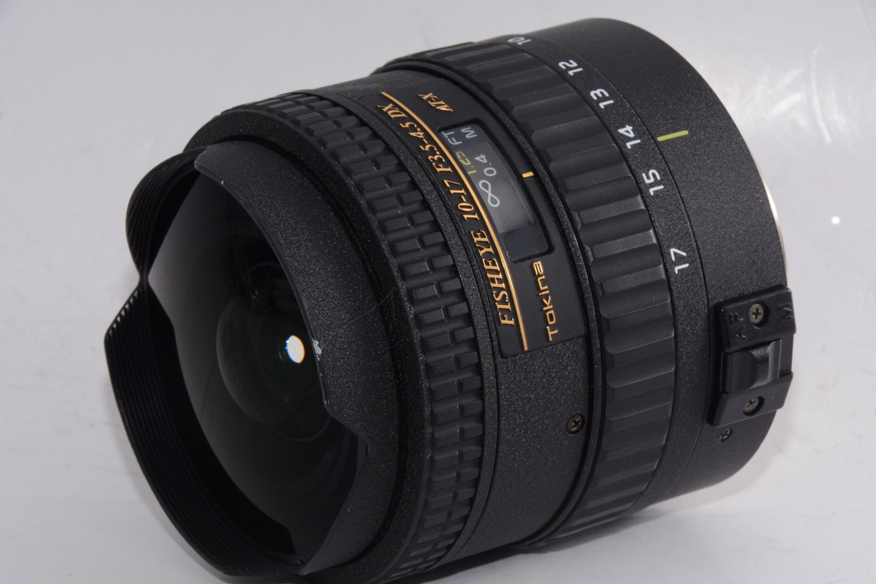 【外観並級】Tokina 魚眼ズームレンズ AT-X 107 DX Fisheye 10-17mm F3.5-4.5 (IF) キヤノン用 APS-C対応