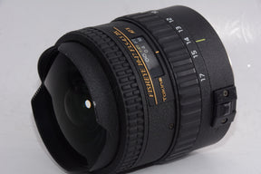 【外観並級】Tokina 魚眼ズームレンズ AT-X 107 DX Fisheye 10-17mm F3.5-4.5 (IF) キヤノン用 APS-C対応