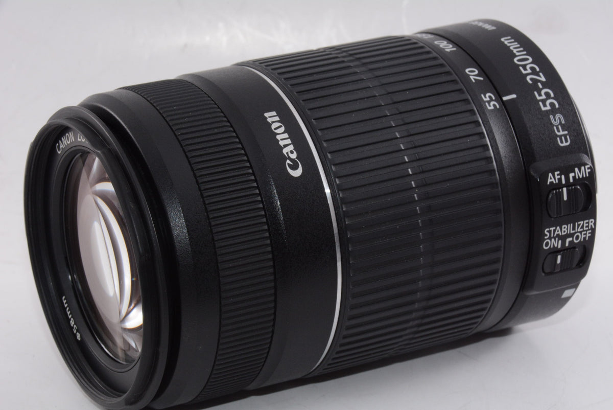 【外観並級】Canon 望遠ズームレンズ EF-S55-250mm F4-5.6 IS II