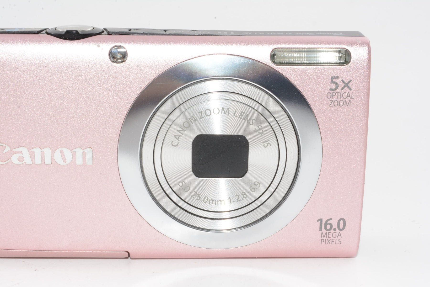 【外観並級】Canon デジタルカメラ PowerShot A2400IS ピンク