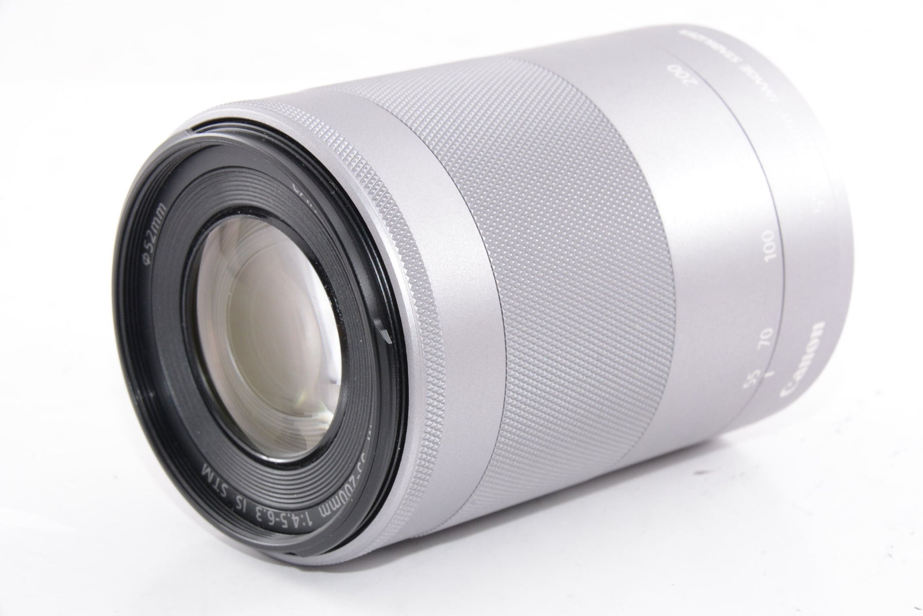 【外観特上級】Canon EF-M55-200mm F4.5-6.3 IS STM シルバー