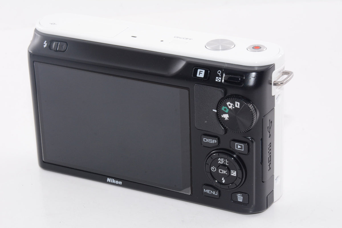 【外観並級】Nikon ニコン ミラーレス一眼カメラ Nikon 1 J1 ボディ ホワイト