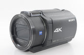 【外観並級】ソニー ビデオカメラ FDR-AX45 4K 64GB 光学20倍 ブラック Handycam FDR-AX45 BC