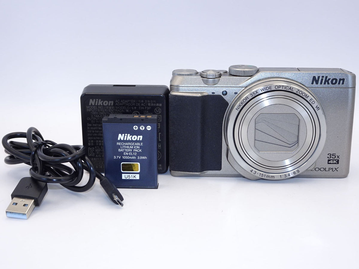 【外観特上級】Nikon デジタルカメラ COOLPIX A900 光学35倍ズーム 2029万画素 シルバー A900SL