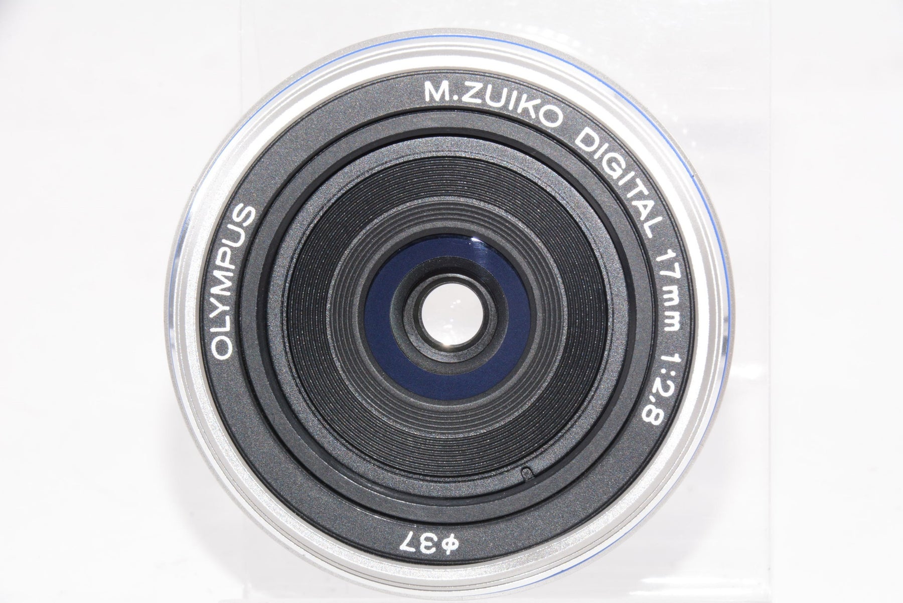 【外観並級】OLYMPUS パンケーキレンズ M.ZUIKO DIGITAL 17mm F2.8 シルバー