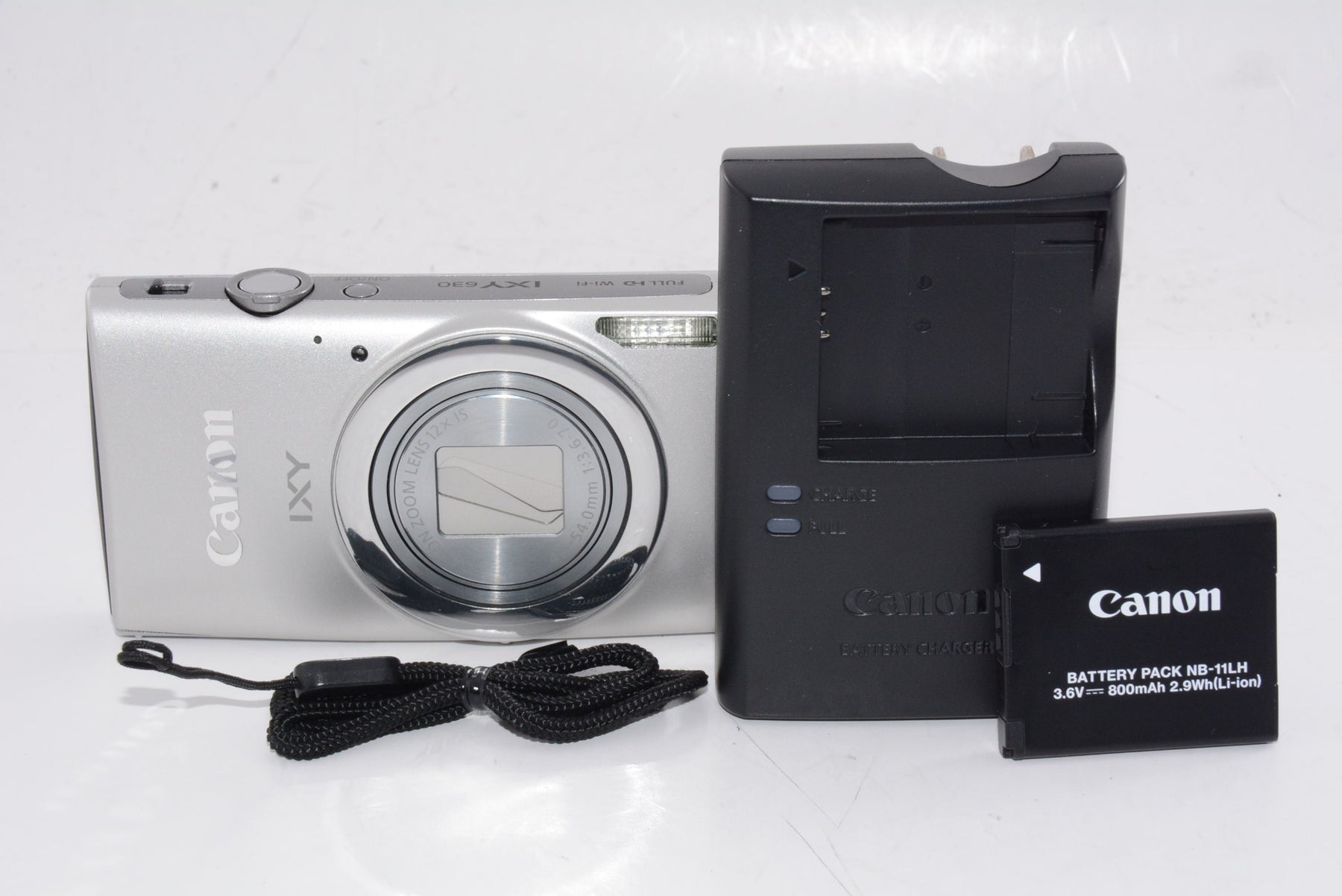 【外観特上級】Canon デジタルカメラ IXY 630 光学12倍ズーム シルバー IXY630(SL)