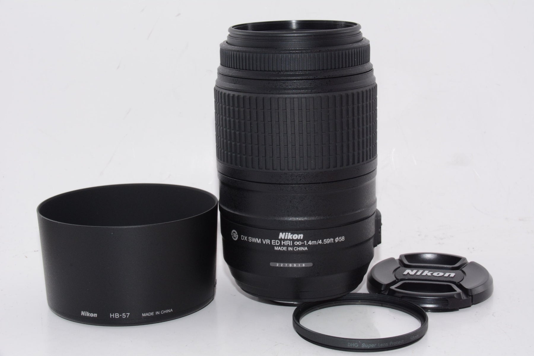 【外観特上級】Nikon 望遠ズームレンズ AF-S DX NIKKOR 55-300mm f/4.5-5.6G ED VR