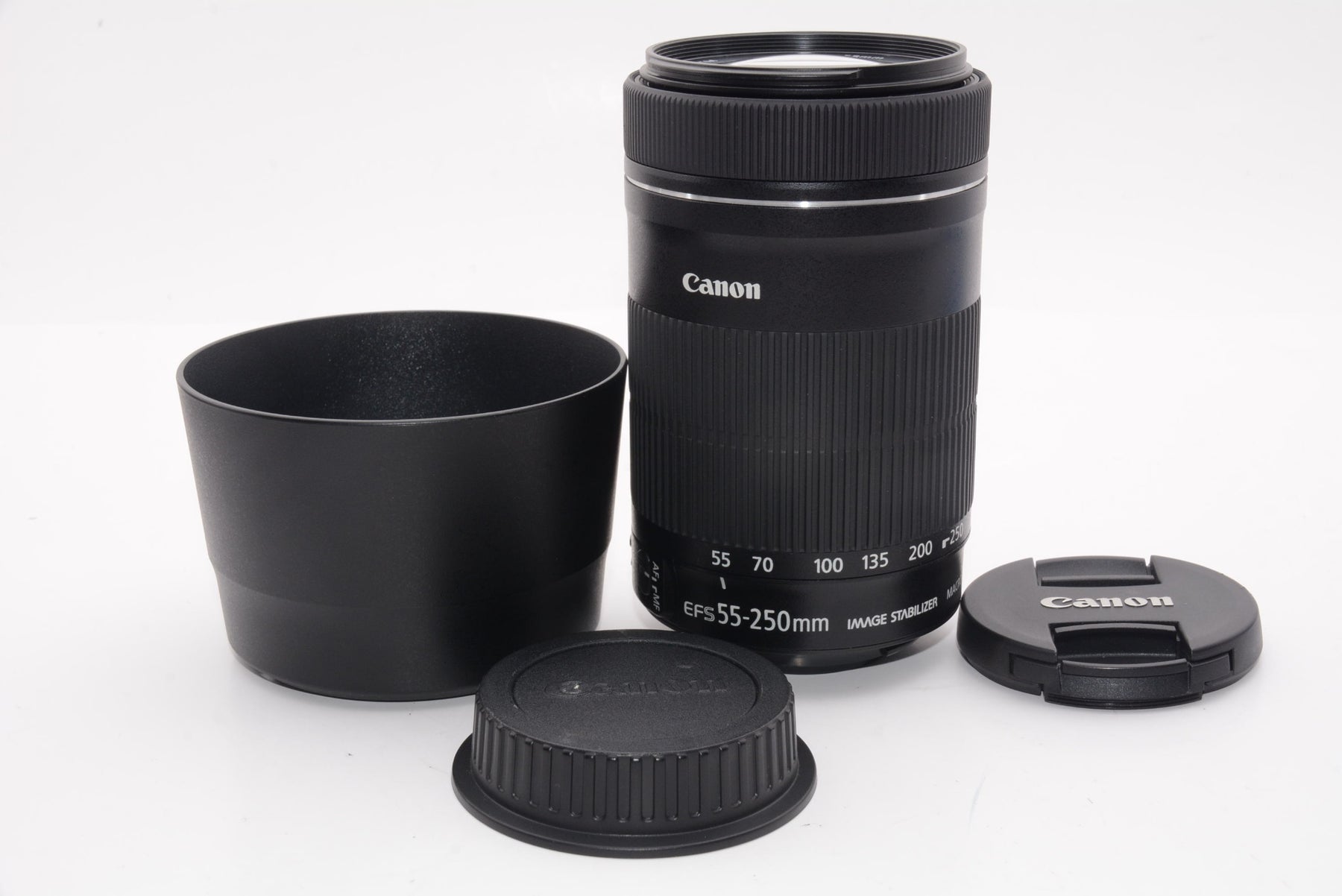 【外観特上級】Canon 望遠ズームレンズ EF-S55-250mm F4-5.6 IS STM