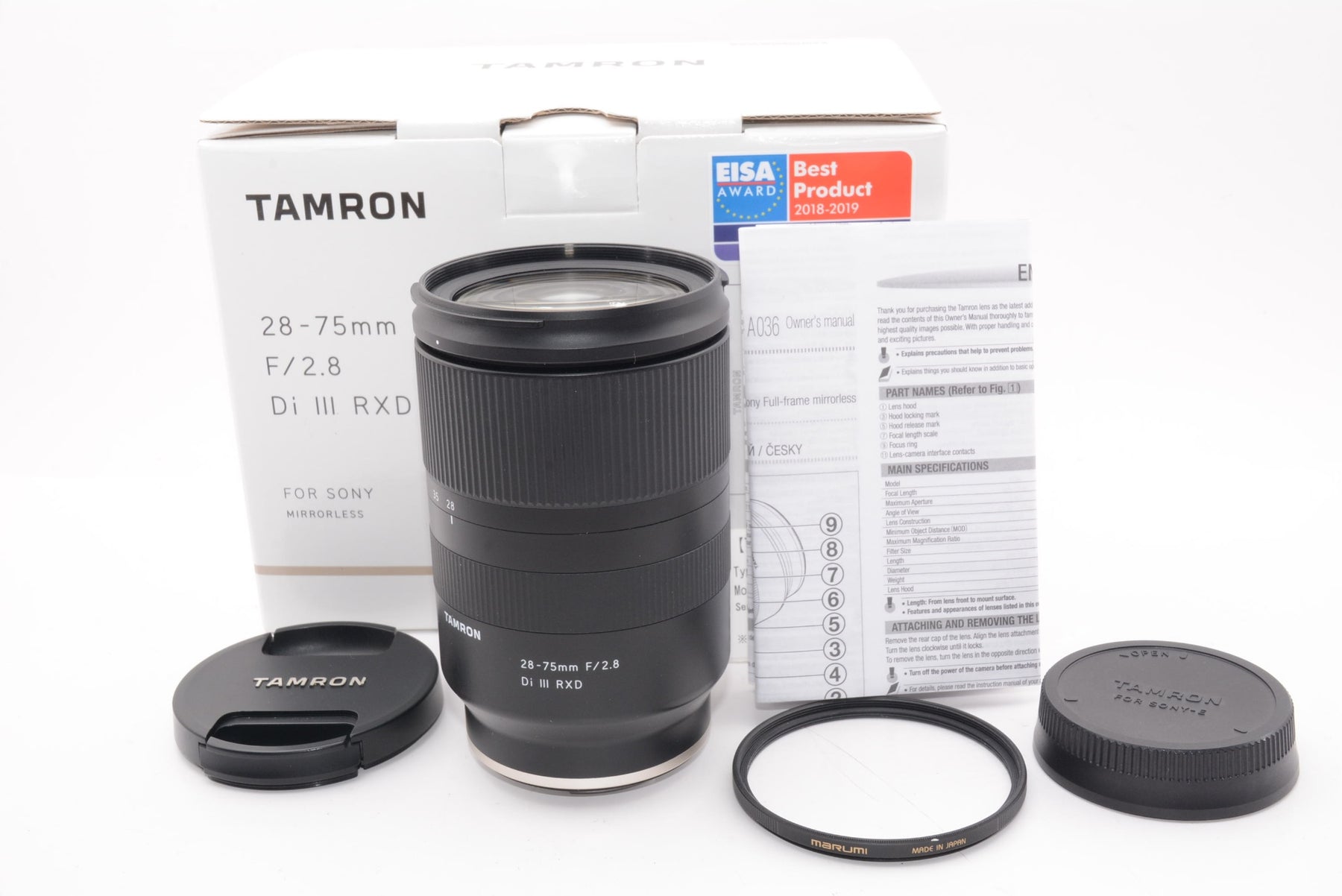 【外観特上級】TAMRON 28-75mm F/2.8 Di III RXD ソニーEマウント