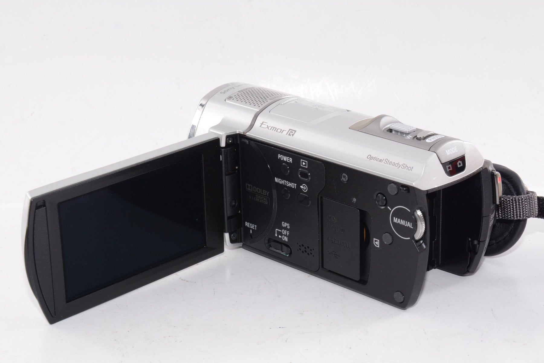 【外観特上級】ソニー SONY デジタルHDビデオカメラレコーダー CX500V シルバー HDR-CX500V