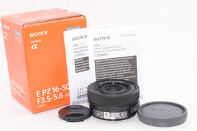 【外観特上級】SONY E PZ 16-50mm F3.5-5.6 OSS Ⅱ SELP16502
