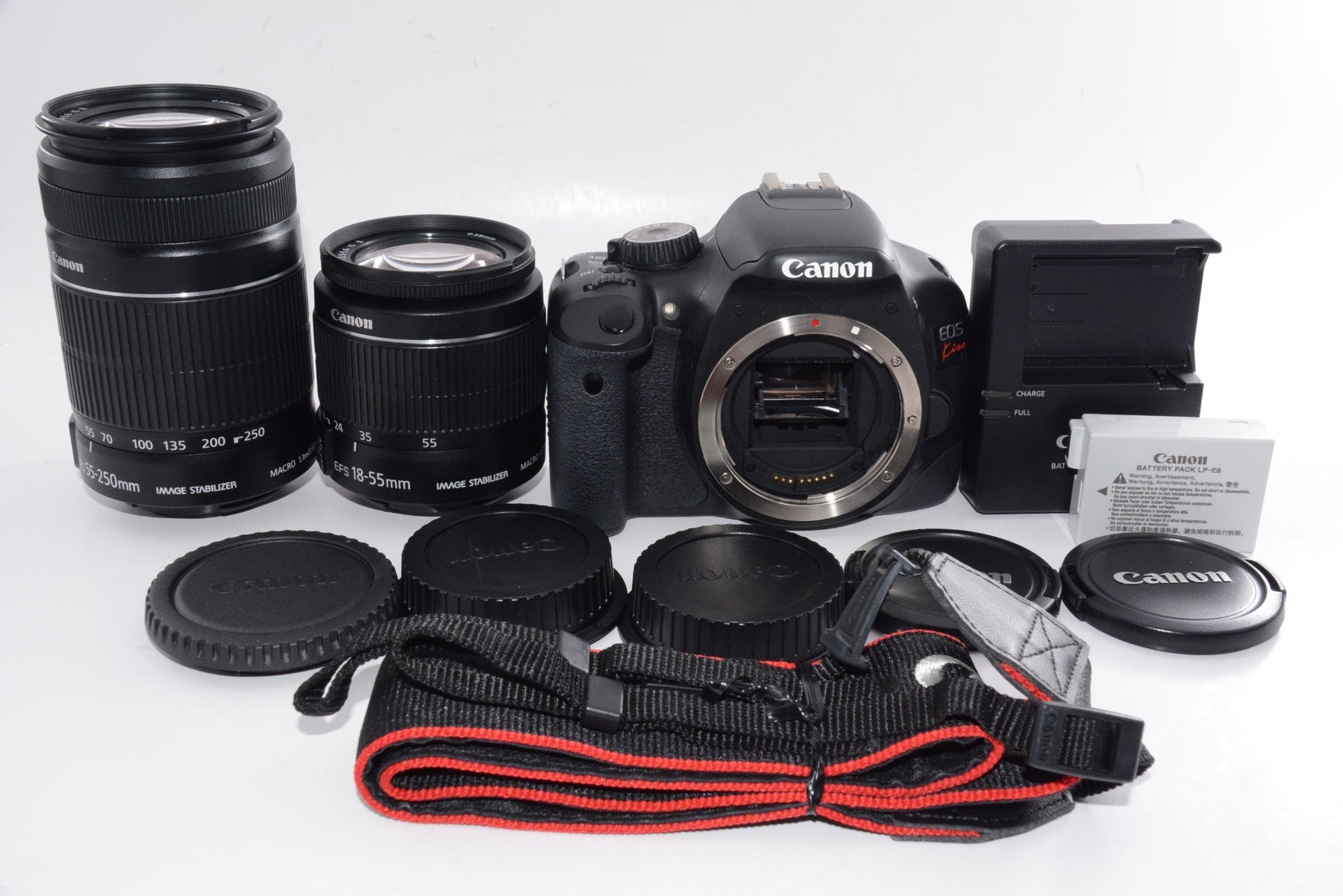 【外観特上級】Canon デジタル一眼レフカメラ EOS Kiss X4 ダブルズームキット