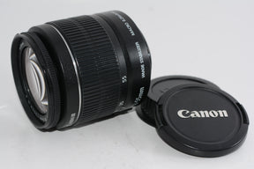 【外観並級】Canon 標準ズームレンズ EF-S18-55mm F3.5-.5.6 IS II