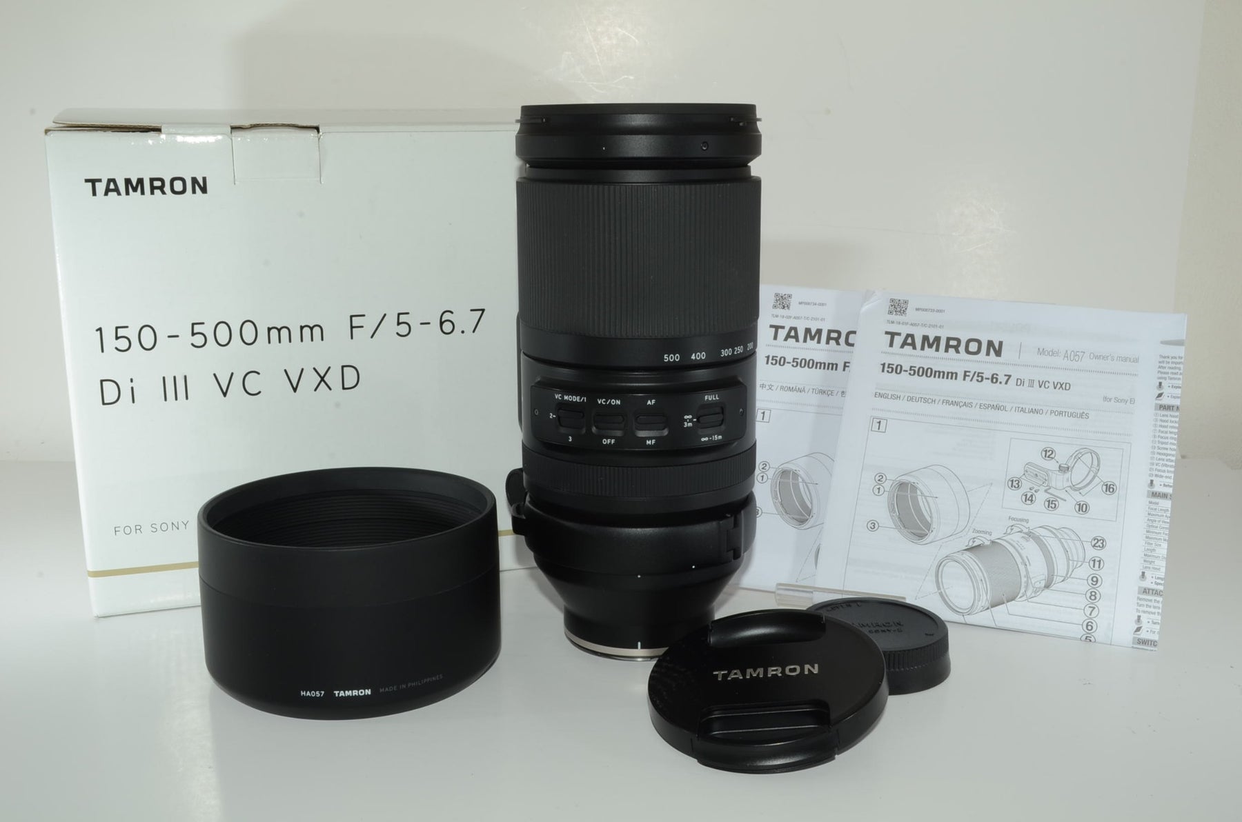 【外観並級】タムロン 150-500mm F/5-6.7 Di III VC VXD ソニーEマウント用 (Model A057)