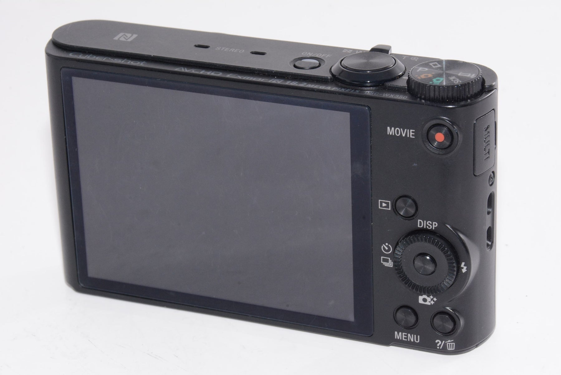 【外観並級】ソニー デジタルカメラ Cyber-shot WX350 ブラック DSC-WX350-B
