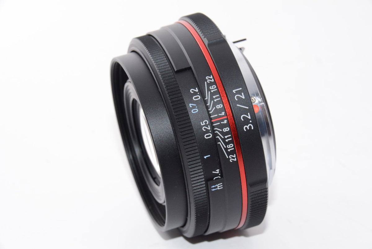 【外観並級】PENTAX リミテッドレンズ 薄型広角単焦点レンズ HD PENTAX-DA21mmF3.2AL Limited ブラック Kマウント APS-Cサイズ 21410