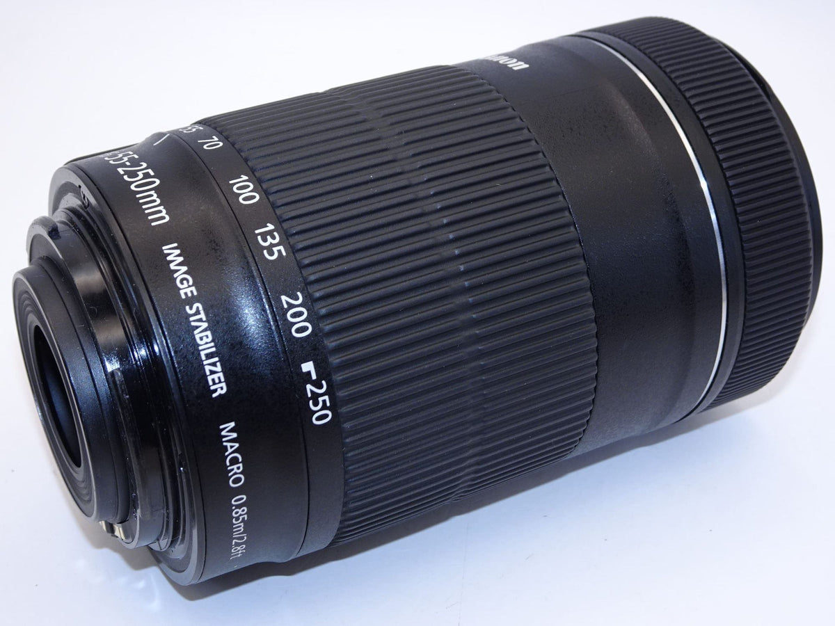 【外観特上級】Canon 望遠ズームレンズ EF-S55-250mm F4-5.6 IS STM