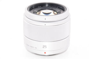 【外観特上級】パナソニック マイクロフォーサーズ用 ルミックス G 25mm/ F1.7 ASPH.