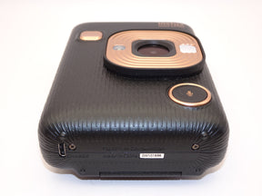 【外観特上級】FUJIFILM チェキ インスタントカメラ/スマホプリンター instax mini LiPlay エレガントブラック INS MINI HM1 ELEGANT BLACK
