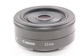 【外観並級】Canon EF-M22mm F2 STM ミラーレス一眼対応