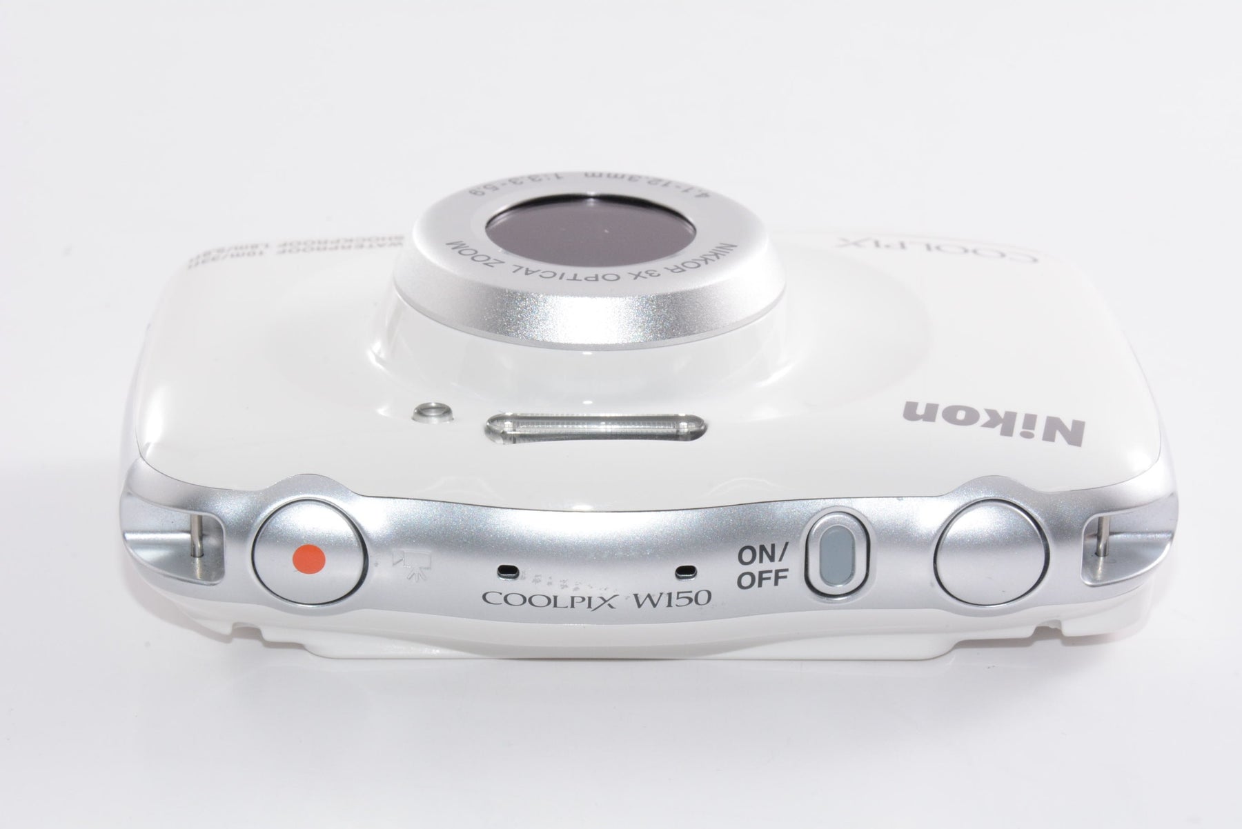 【外観特上級】Nikon デジタルカメラ COOLPIX W150 防水 W150WH クールピクス ホワイト