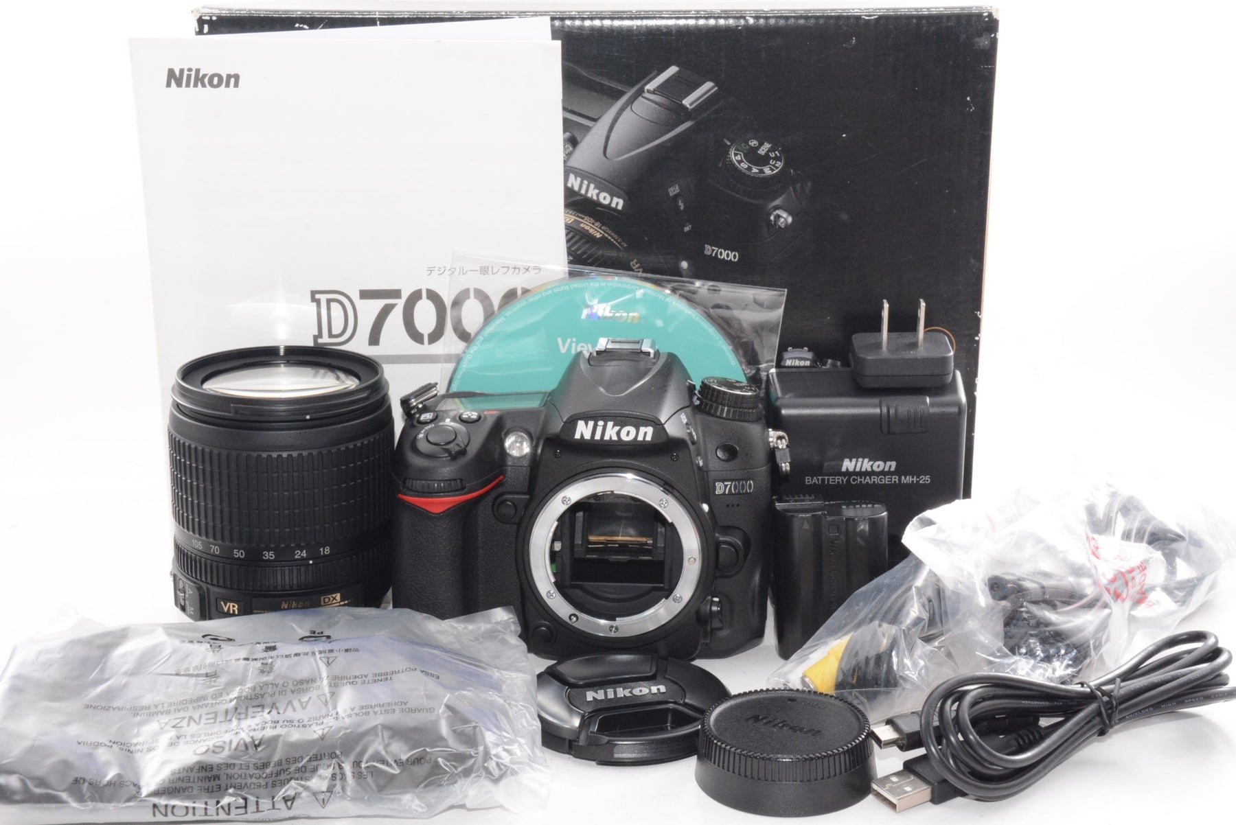 【外観特上級】Nikon デジタル一眼レフカメラ D7000 18-105VR