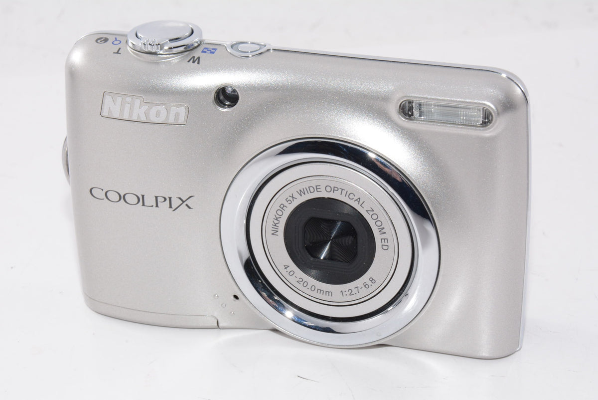 【外観特上級】NikonデジタルカメラCOOLPIX L23 シルバー