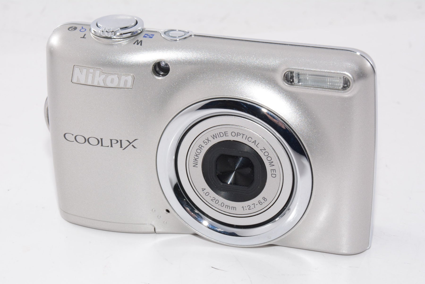 【外観特上級】NikonデジタルカメラCOOLPIX L23 シルバー