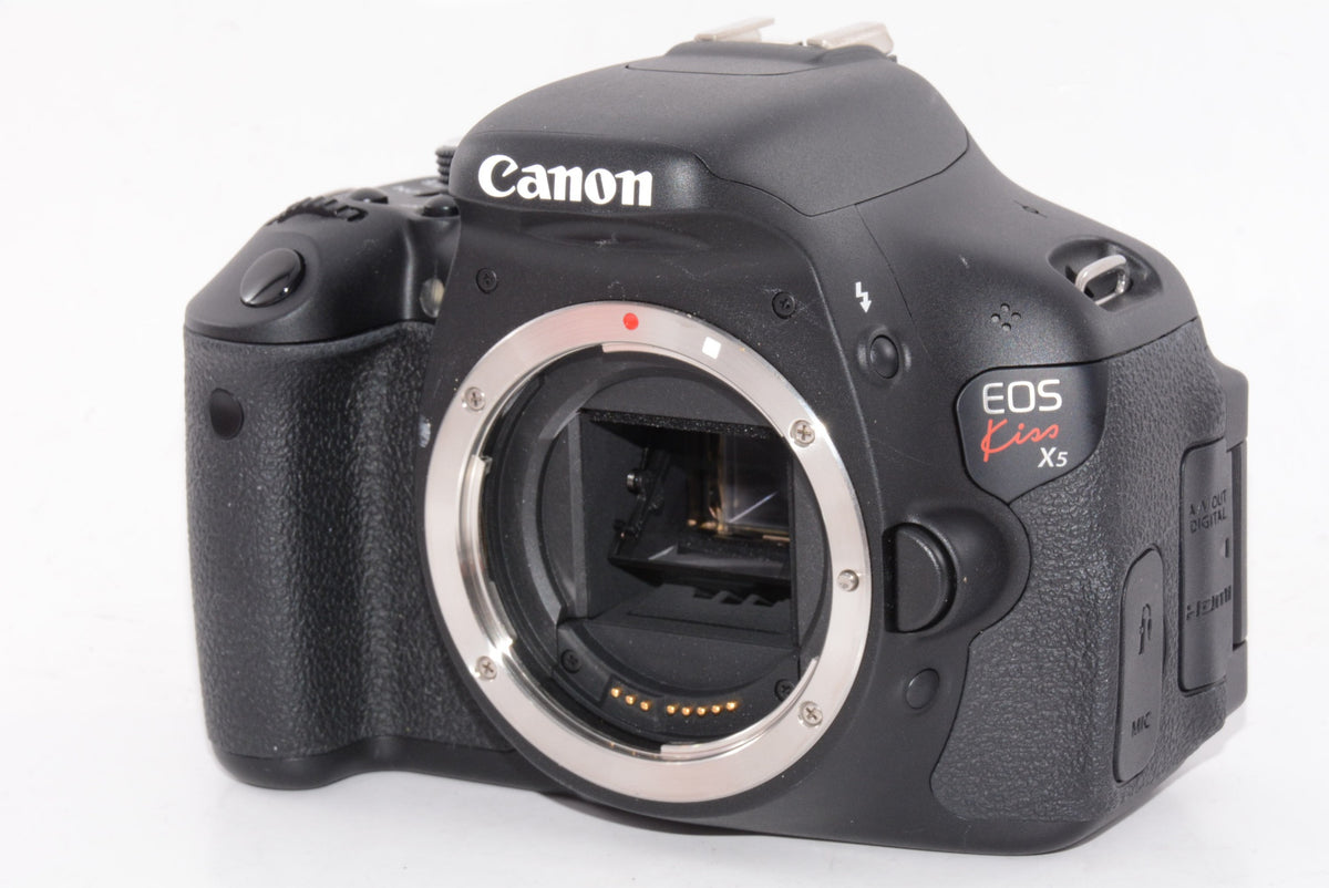 【外観特上級】Canon デジタル一眼レフカメラ EOS Kiss X5 レンズキット