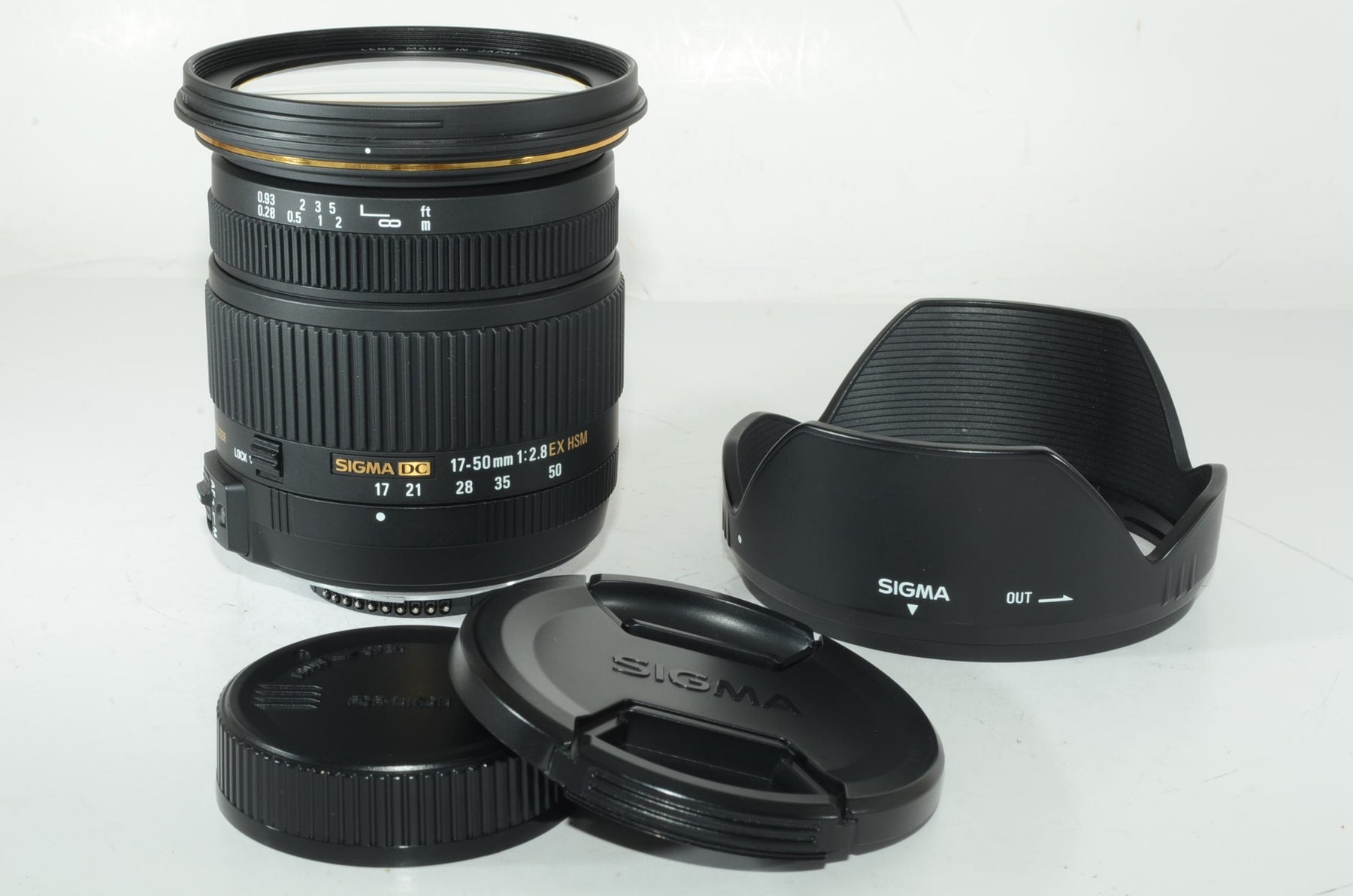 【外観特上級】SIGMA 17-50mm F2.8 EX DC OS HSM ニコン用