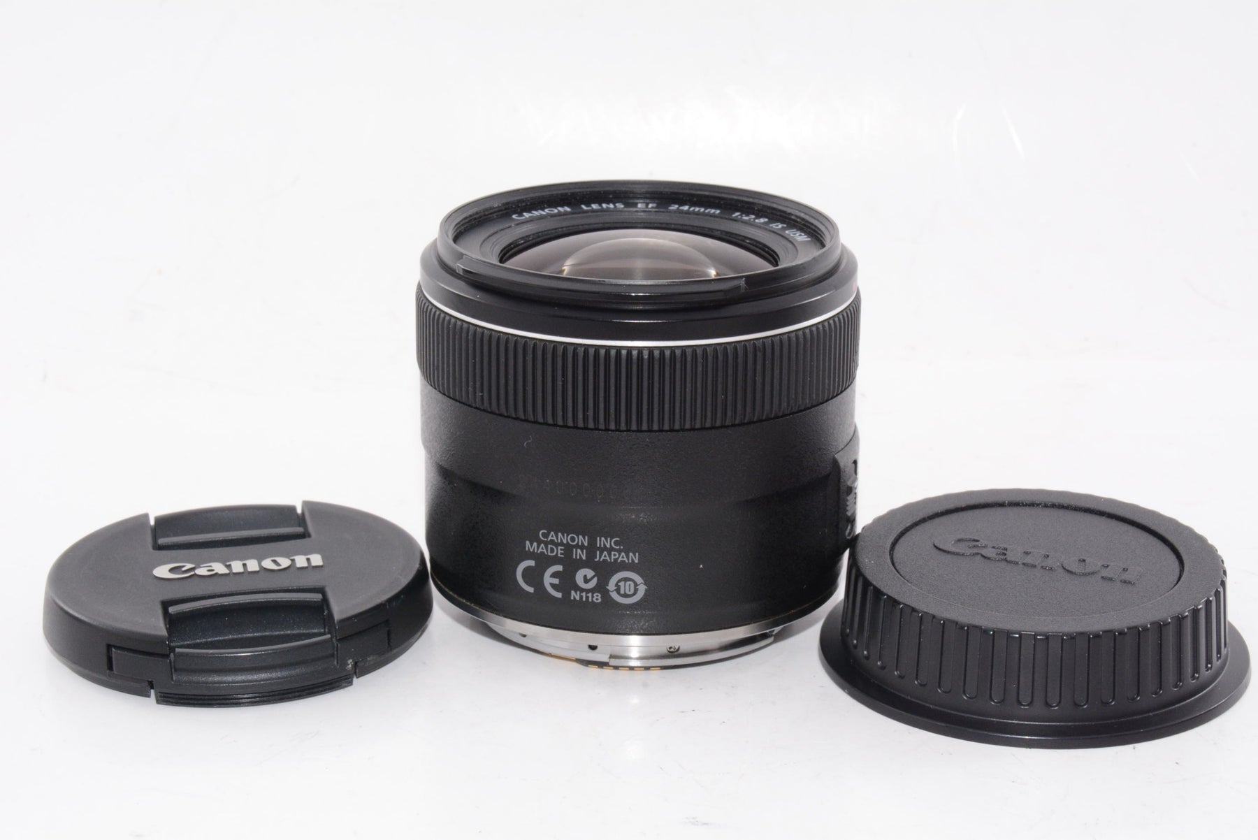 【外観並級】Canon 単焦点レンズ EF24mm F2.8 IS USM
