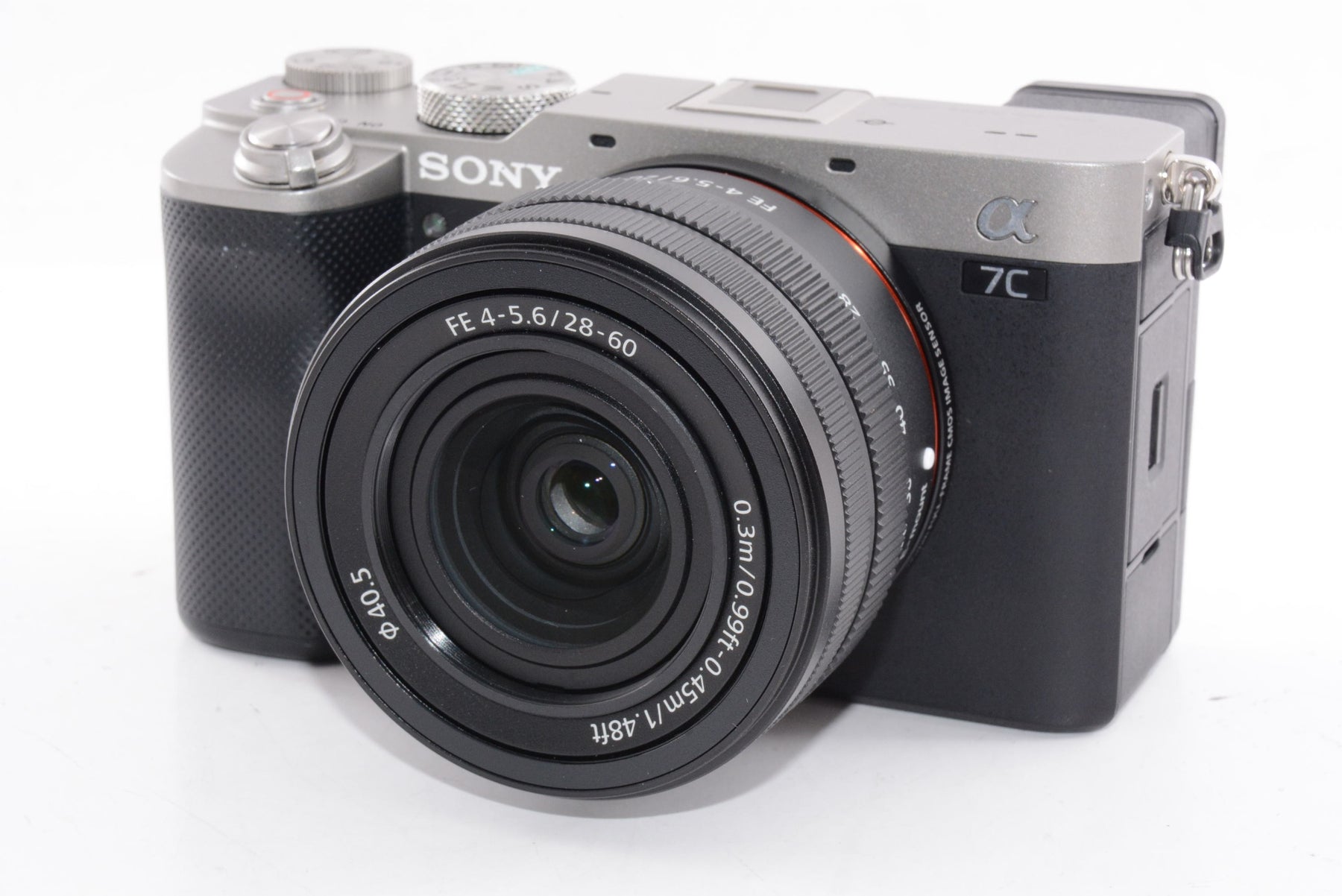 【外観特上級】ソニー フルサイズミラーレス一眼 α7C レンズキット シルバー ILCE-7CL S