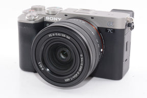 【外観特上級】ソニー フルサイズミラーレス一眼 α7C レンズキット シルバー ILCE-7CL S