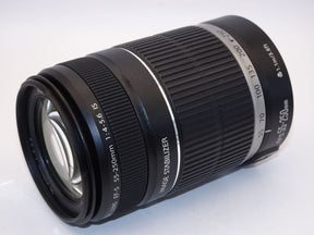 【外観特上級】Canon 望遠レンズ EF-S55-250mm F4-5.6 IS