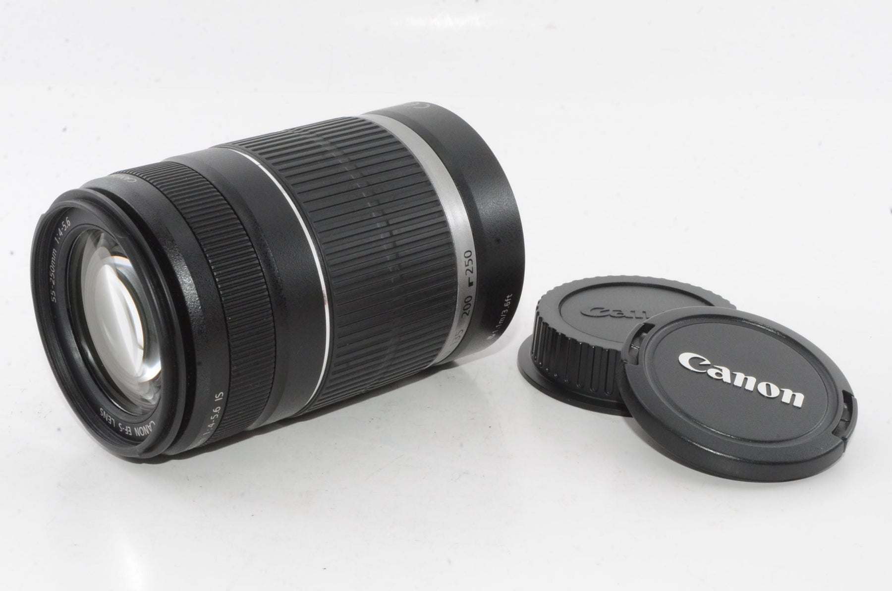 【外観並級】Canon 望遠レンズ EF-S55-250mm F4-5.6 IS