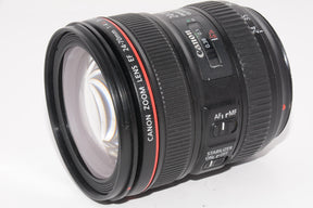 【外観並級】Canon 標準ズームレンズ EF24-70mm F4 L IS USM フルサイズ対応