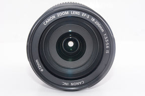 【外観並級】Canon 望遠ズームレンズ EF-S18-200mm F3.5-5.6 IS APS-C対応