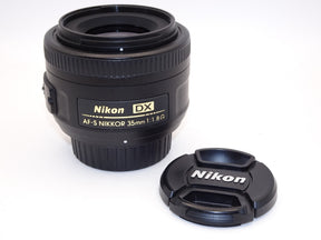 【外観特上級】Nikon 単焦点レンズ AF-S DX NIKKOR 35mm f/1.8G