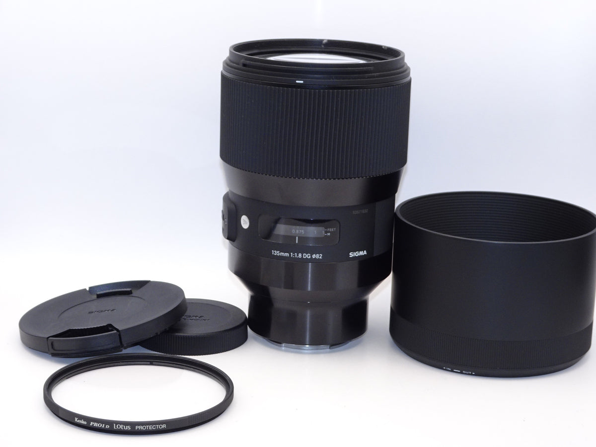 【外観特上級】SIGMA 135mm F1.8 DG HSM | Art A017 SONY-Eマウント用 ミラーレス(フルサイズ)専用