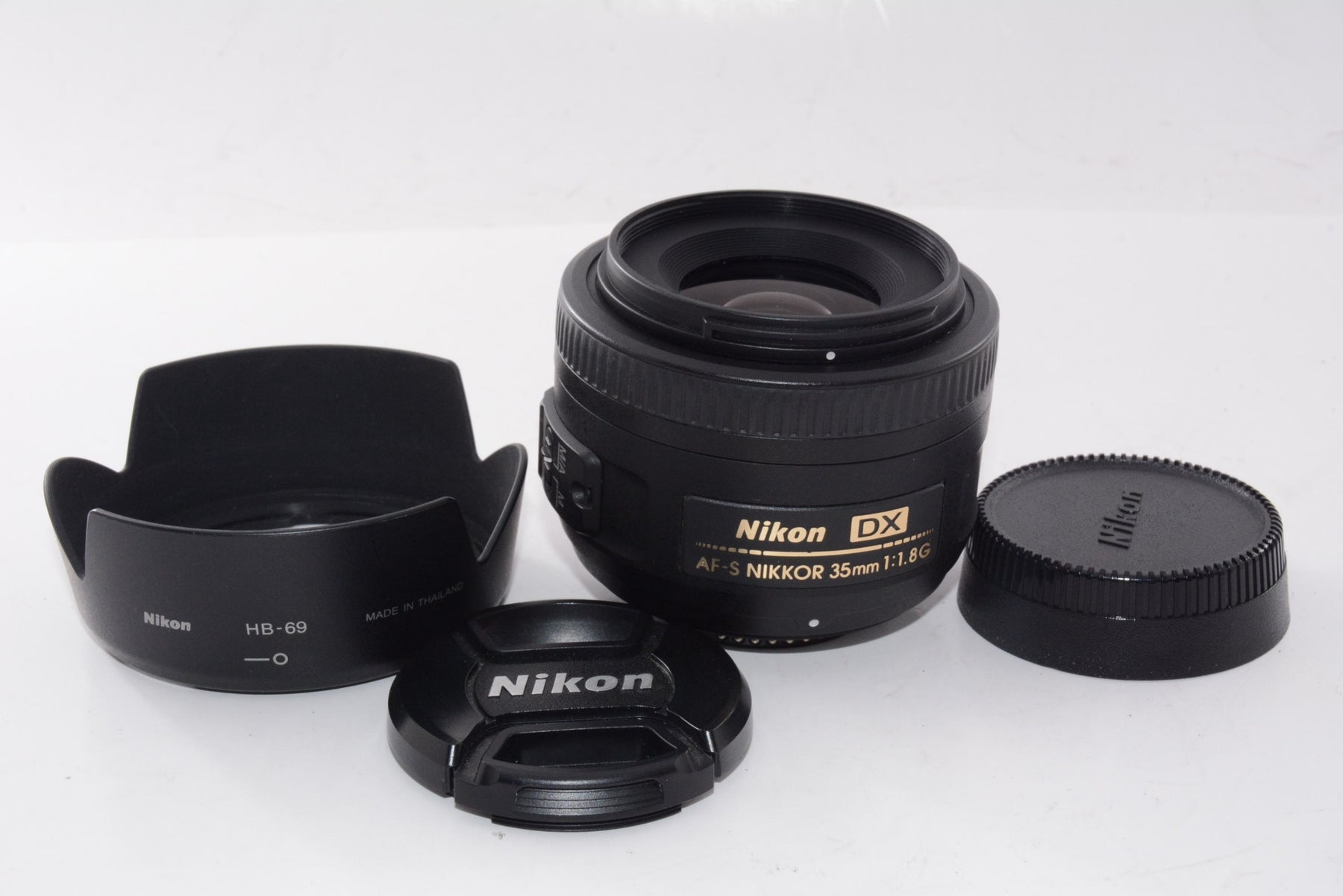 【外観特上級】Nikon 単焦点レンズ AF-S DX NIKKOR 35mm f/1.8G