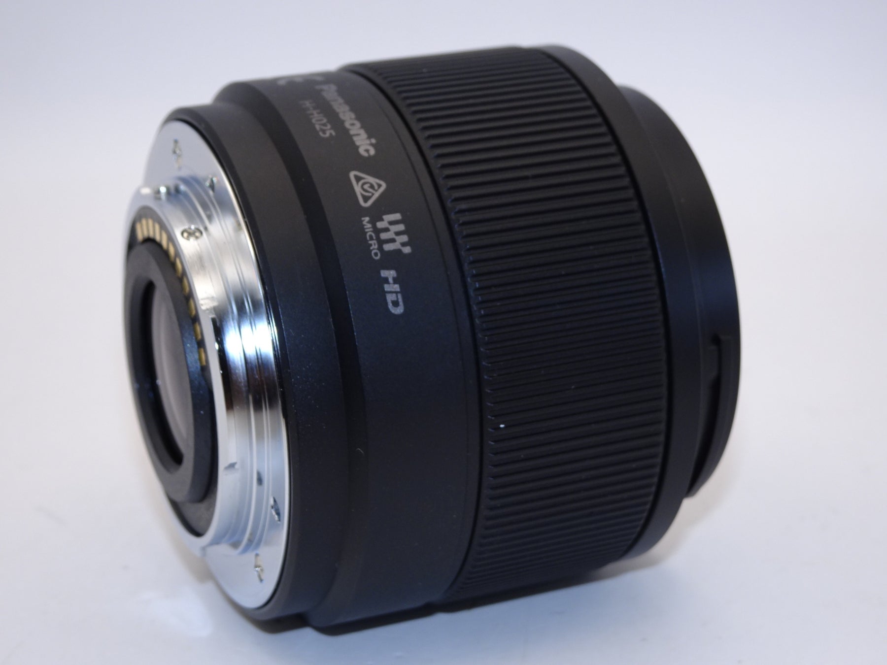 【外観特上級】パナソニック 単焦点レンズ マイクロフォーサーズ用 ルミックス G 25mm/ F1.7 ASPH. ブラック H-H025-K