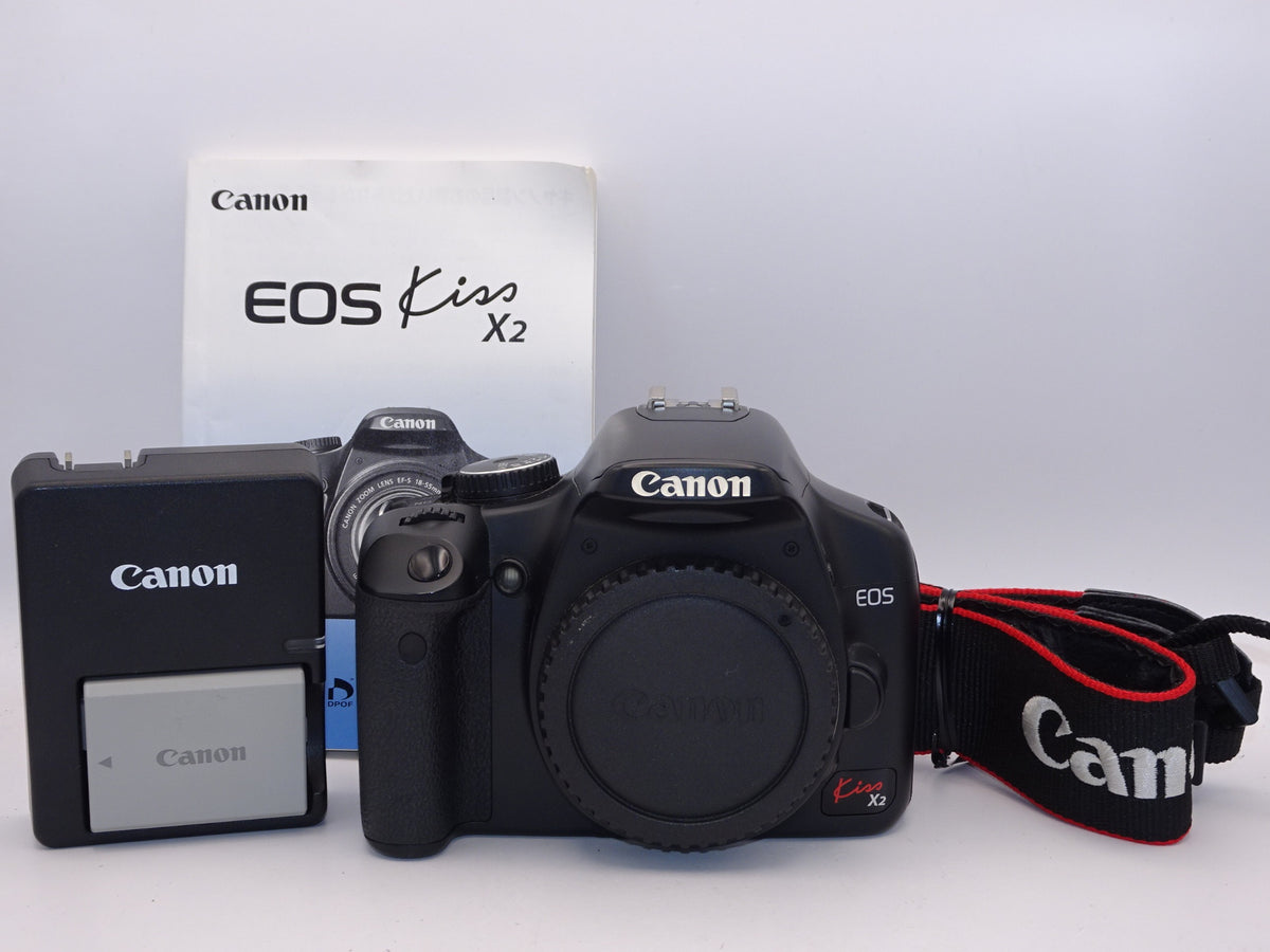 【外観特上級】Canon デジタル一眼レフカメラ EOS Kiss X2 ボディ