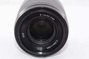 【外観並級】ソニー SONY 単焦点レンズ E 50mm F1.8 OSS APS-Cフォーマット専用 SEL50F18-B