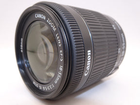 【外観特上級】Canon 標準ズームレンズ EF-S18-55mm F3.5-5.6 IS STM